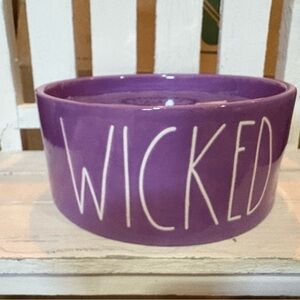 Purple Wicked Bowl Candle Scarlett Berry Scented